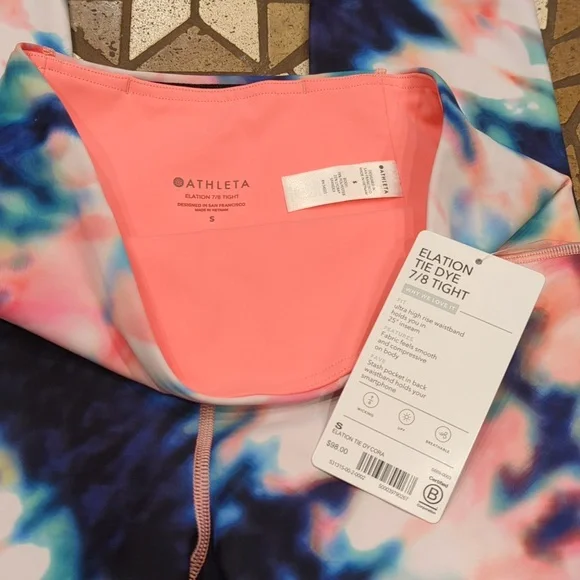 NWT S Athleta Elation Tights - Picture 2 of 7